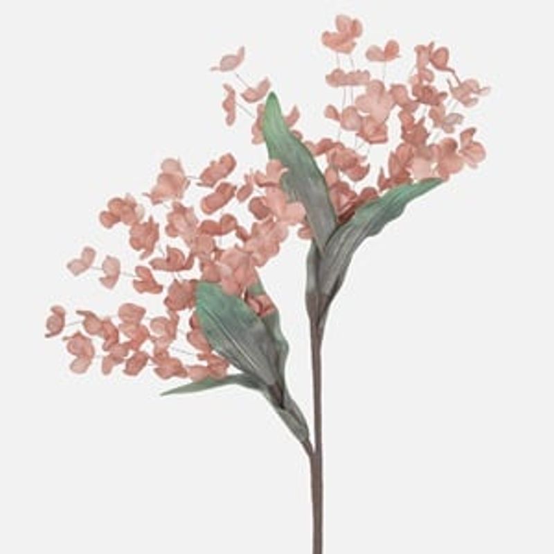 Casa si Gradina - Decoratiuni - Obiecte decorative - Plante artificiale - Decoratiune de toamna ramura artificiala cu flori roz inchis 112 cm - Infinity.ro