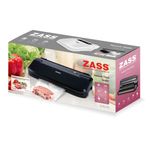 Electronice si Electrocasnice - Electrocasnice bucatarie - Mixere, tocatoare & roboti de bucatarie - Aparate de vidat - Aparat de vidat alimente pentru uz casnic Zass ZVS 03, negru - Infinity.ro
