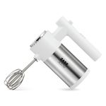 Electronice si Electrocasnice - Electrocasnice bucatarie - Mixere, tocatoare & roboti de bucatarie - Mixere - Mixer de mana Zass ZHM 08, alb - Infinity.ro