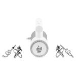 Electronice si Electrocasnice - Electrocasnice bucatarie - Mixere, tocatoare & roboti de bucatarie - Mixere - Mixer de mana Zass ZHM 08, alb - Infinity.ro