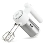 Electronice si Electrocasnice - Electrocasnice bucatarie - Mixere, tocatoare & roboti de bucatarie - Mixere - Mixer de mana Zass ZHM 08, alb - Infinity.ro