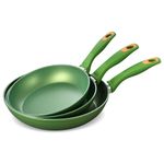 Casa si Gradina - Bucatarie si vesela - Vase pentru gatit - Tigai si seturi - Set tigai antiaderente din aluminiu turnat sub presiune Zass Gourmet ZG-ZCS 06, verde - Infinity.ro