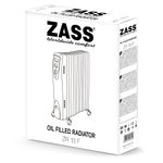Casa si Gradina/Termice/Climatizare si ventilatie - Calorifer cu ulei Zass ZR 13 F, alb - Infinity.ro