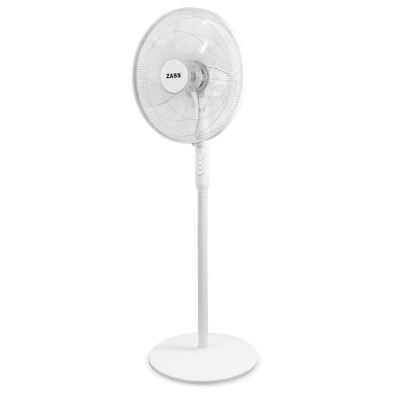 Casa si Gradina - Termice - Climatizare si ventilatie - Ventilator cu picior ajustabil Zass ZFA 1607, alb - Infinity.ro