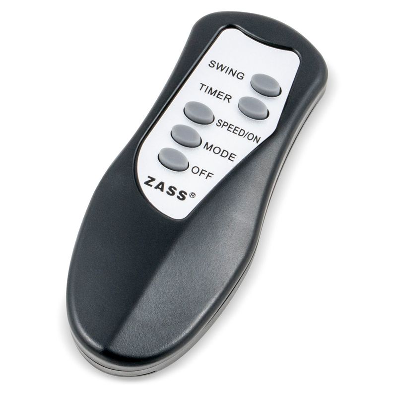 Casa si Gradina - Termice - Climatizare si ventilatie - Ventilator cu picior,timer si telecomanda Zass ZFTR 1615, negru - Infinity.ro