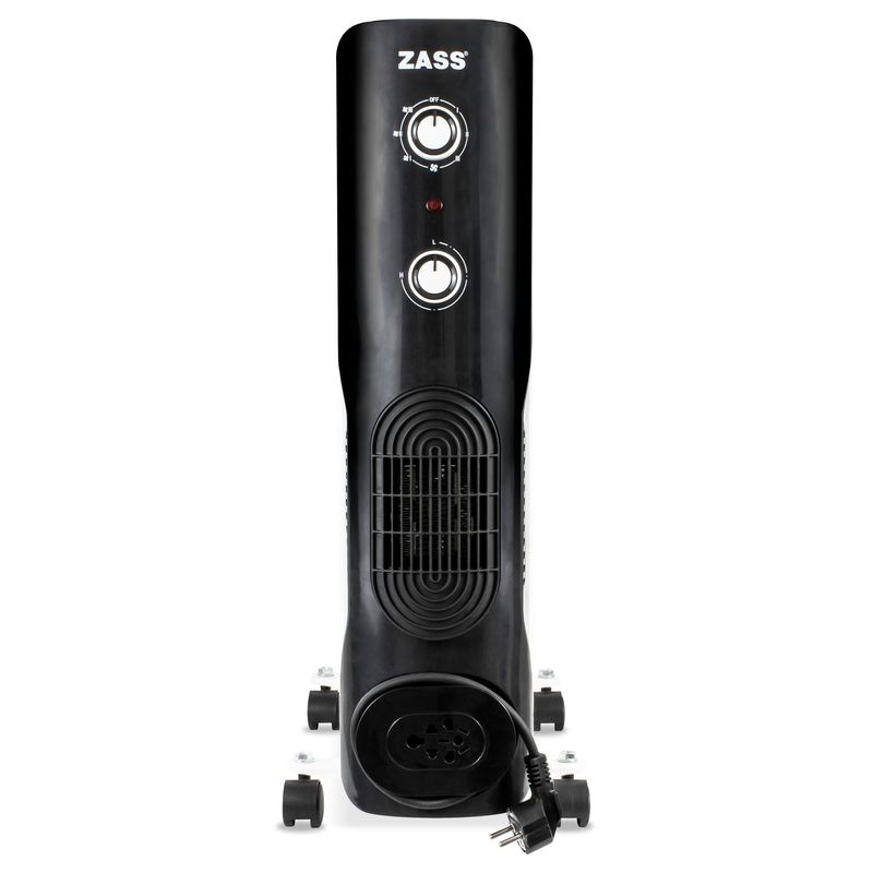 Casa si Gradina - Termice - Climatizare si ventilatie - Calorifer electric cu ulei Zass ZRL 13 N, alb-negru - Infinity.ro