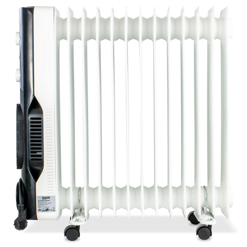 Casa si Gradina - Termice - Climatizare si ventilatie - Calorifer electric cu ulei Zass ZRL 13 N, alb-negru - Infinity.ro