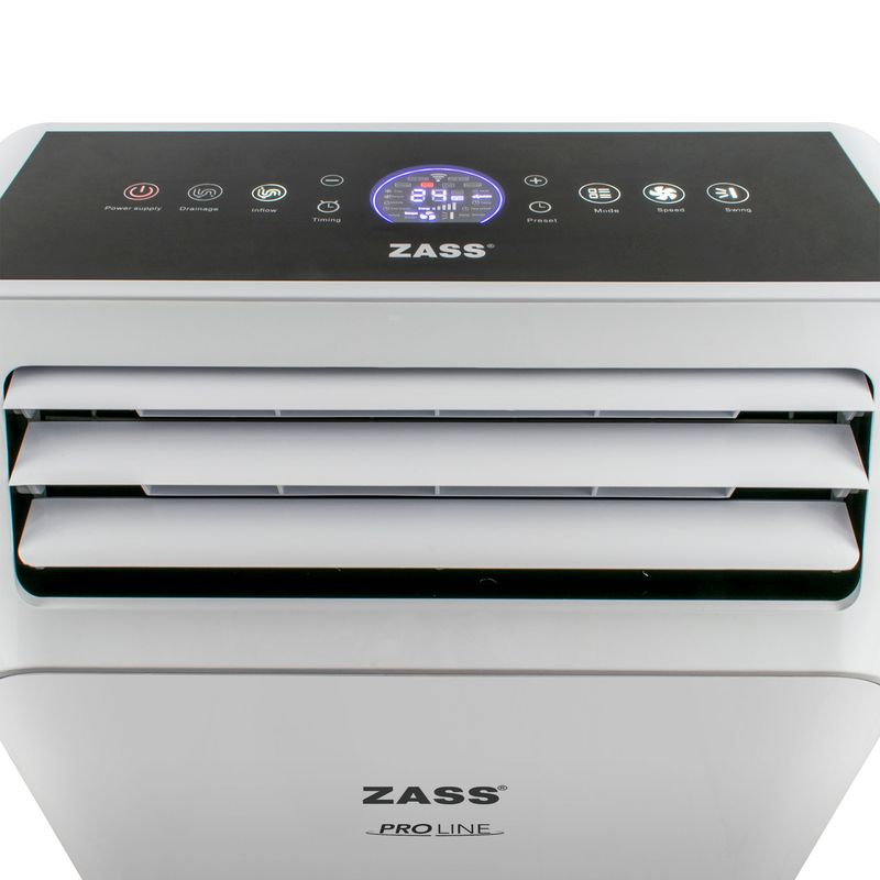 Casa si Gradina - Termice - Climatizare si ventilatie - Aparat de aer conditionat mobil Zass ZPAC 09, alb - Infinity.ro