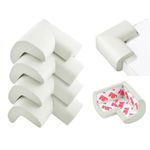 Casa si Gradina - Mobilier - Feronerie si accesorii mobila - Protectie de colt din spuma - 4 bucati, alb - Infinity.ro