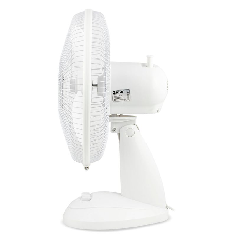 Casa si Gradina - Termice - Climatizare si ventilatie - Ventilator de masa Zass ZTF 1203, alb - Infinity.ro