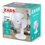 Casa si Gradina - Termice - Climatizare si ventilatie - Ventilator de masa Zass ZTF 1203, alb - Infinity.ro