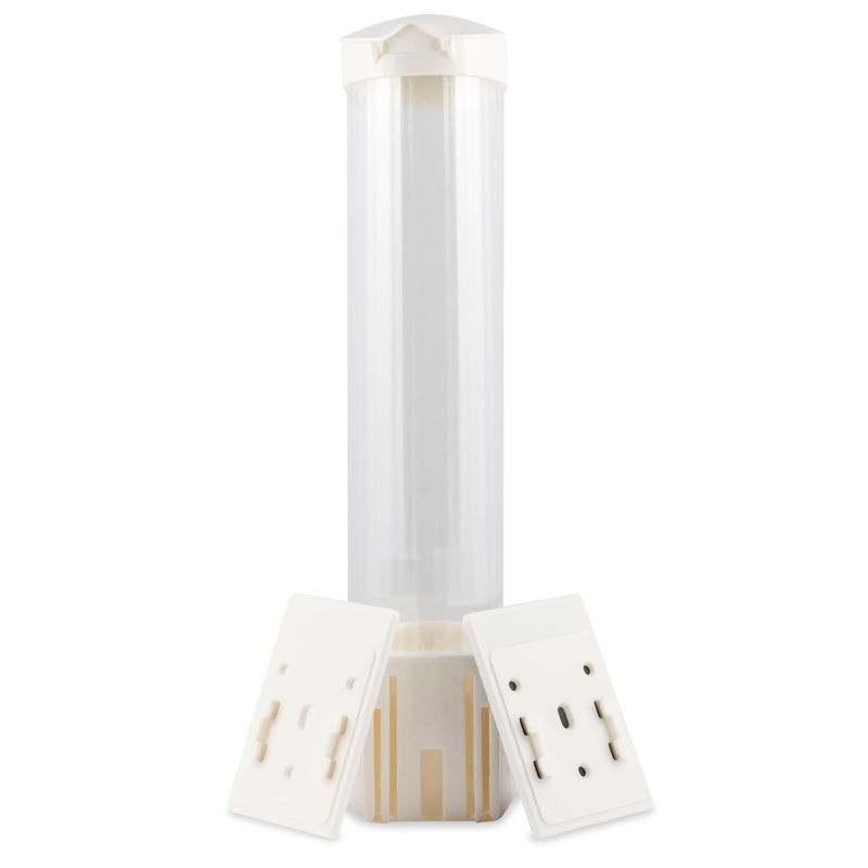 Casa si Gradina - Mobilier - Organizare si depozitare - Dozatoare/dispensere de apa - Suport Pahare Dozator Zass ZWDCH 01, alb - Infinity.ro