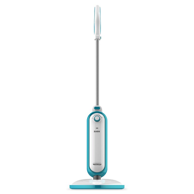 Electronice si Electrocasnice - Ingrijirea locuintei - Aparate de curatat cu abur - Aparat de Curatat cu Aburi Zass ZSMC 01, alb-albastru - Infinity.ro
