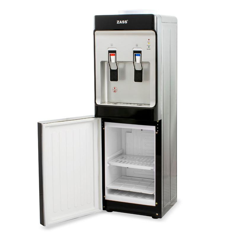 Casa si Gradina - Mobilier - Organizare si depozitare - Dozatoare/dispensere de apa - Dozator de apa cu compresor si spatiu refrigerant Zass ZWD 10 CR, negru - Infinity.ro