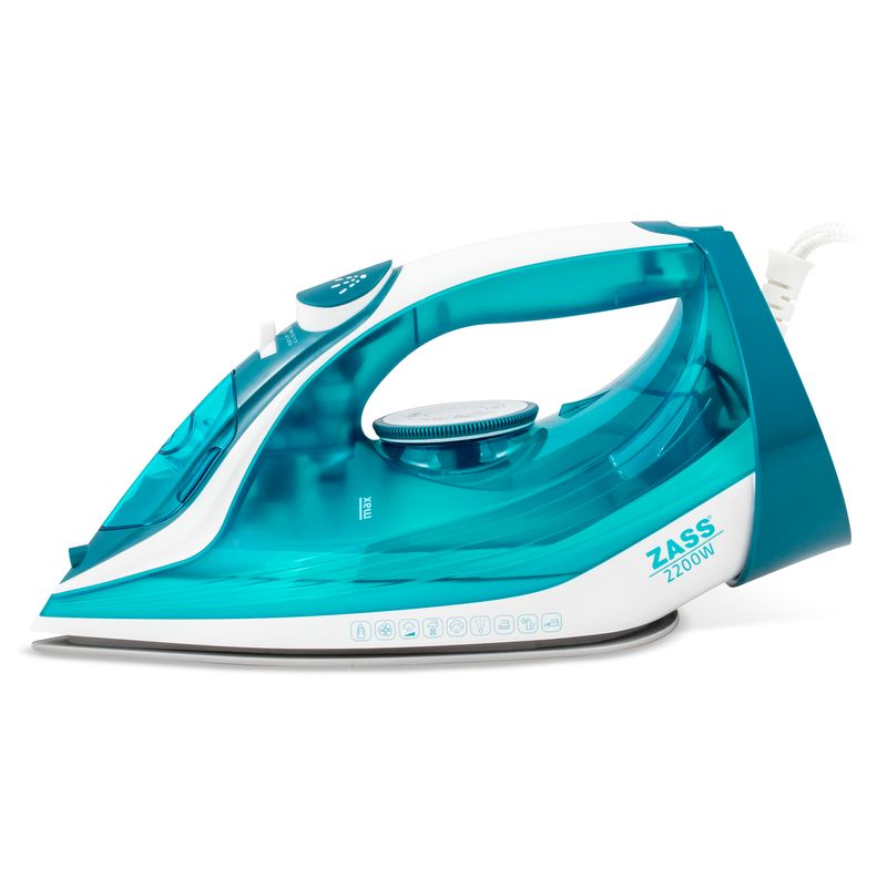 Electronice si Electrocasnice - Ingrijirea tesaturilor - Fiare de calcat - Fier de calcat cu abur Zass A 18, albastru - Infinity.ro