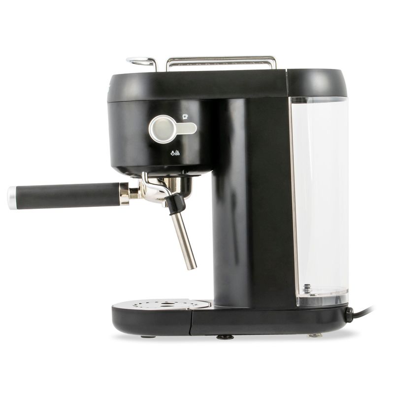 Electronice si Electrocasnice - Electrocasnice bucatarie - Preparare bauturi - Espressoare - Espressor cafea slim Zass ZEM 09, negru - Infinity.ro