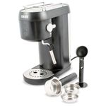 Electronice si Electrocasnice - Electrocasnice bucatarie - Preparare bauturi - Espressoare - Espressor cafea slim Zass ZEM 09, negru - Infinity.ro