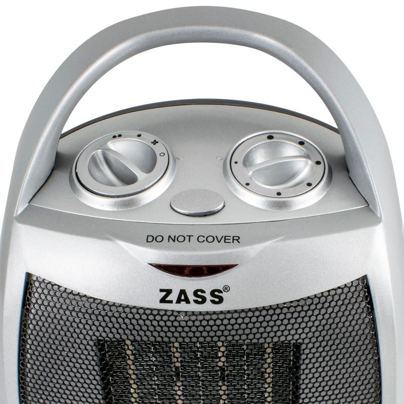 Casa si Gradina - Termice - Generatoare de aer cald - Aeroterma Ceramica Zass ZCFH 02, argintiu - Infinity.ro