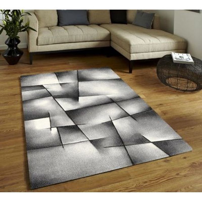 Casa si Gradina - Textile si covoare - Covoare - Covoare casa - Covor Merinos, Brilliance 1 660 990, Antracit, 120 x 170 cm - Infinity.ro