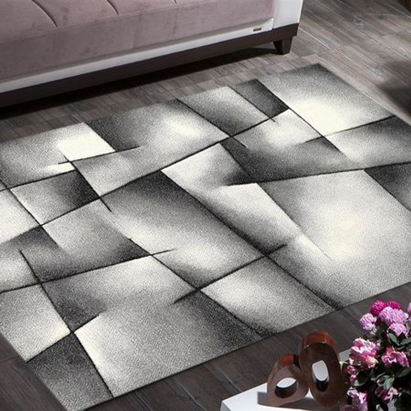 Casa si Gradina - Textile si covoare - Covoare - Covoare casa - Covor Merinos, Brilliance 1 660 990, Antracit, 120 x 170 cm - Infinity.ro