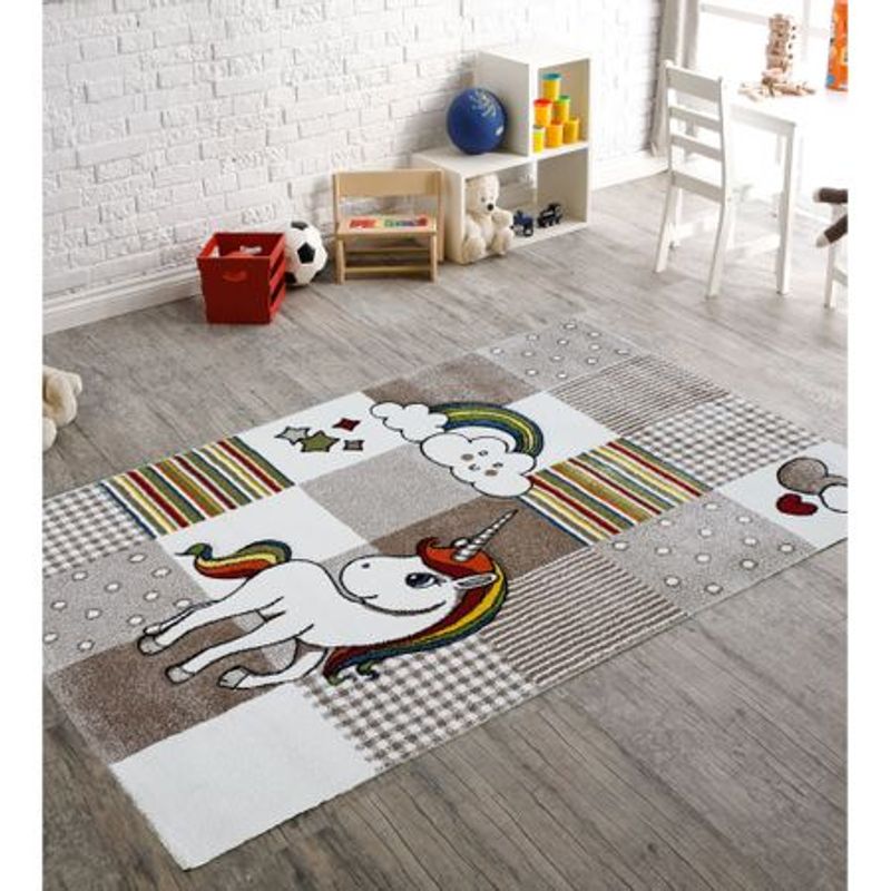 Casa si Gradina - Textile si covoare - Covoare - Covoare casa - Covor Merinos, Diamond kids 21992 760, Bej, 120 x 170 cm - Infinity.ro