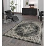 Casa si Gradina - Textile si covoare - Covoare - Covoare casa - Covor Merinos, Elite 23045 90, Negru, 120 x 170 cm - Infinity.ro