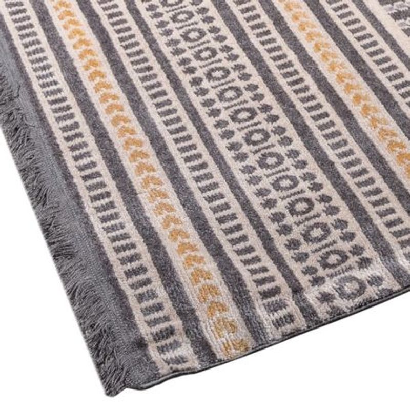 Casa si Gradina - Textile si covoare - Covoare - Covoare casa - Covor Merinos, Kilim 80122 95, Gri, 160 x 230 cm - Infinity.ro