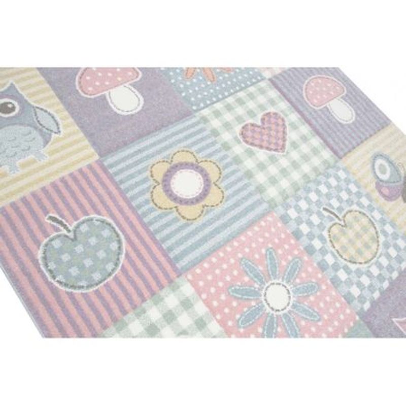 Casa si Gradina - Textile si covoare - Covoare - Covoare casa - Covor Merinos, Pastel Kids 21961 110, Multicolor, 160 x 230 cm - Infinity.ro