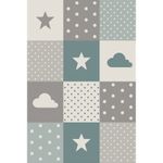 Casa si Gradina - Textile si covoare - Covoare - Covoare casa - Covor Merinos, Pastel Kids 22755 253, Albastru, 120 x 170 cm - Infinity.ro