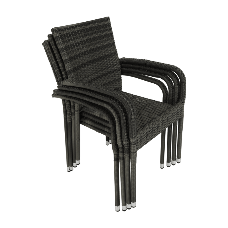Casa si Gradina - Gradina si terasa - Mobilier exterior - Scaune si sezlonguri gradina - Scaun de gradina, gri, VIPANA NEW - Infinity.ro