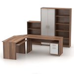 Casa si Gradina - Mobilier - Dulapuri si sifoniere - Dulapuri - Dulap de birou, prun, JOHAN 2 NEW 04 JH050 - Infinity.ro