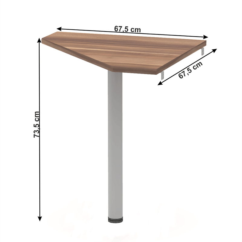 Casa si Gradina - Mobilier - Seturi de mobilier - Seturi mese si scaune - Set pentru birou, prun/alb, JOHAN 2 NEW - Infinity.ro