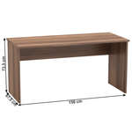 Casa si Gradina - Mobilier - Seturi de mobilier - Seturi mese si scaune - Set pentru birou, prun/alb, JOHAN 2 NEW - Infinity.ro