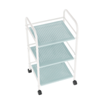Casa si Gradina - Mobilier - Comode si corpuri - Corpuri bucatarie - Carucior de servire, alb / neo menta, ORGON - Infinity.ro