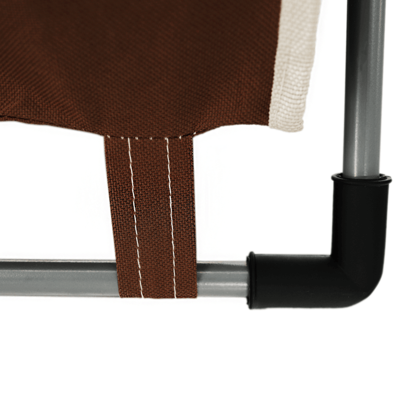 Market - Spalare si intretinere rufe - Uscatoare de rufe si accesorii - Cos de rufe pliabil, 3 nuante de maro / argintiu, MELVIN - Infinity.ro