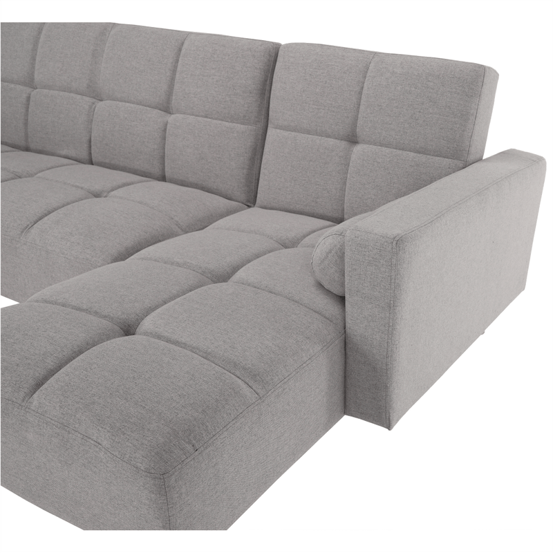 Casa si Gradina - Mobilier - Canapele si coltare - Canapele - Set canapea, gri, dreapta, SOLMA - Infinity.ro