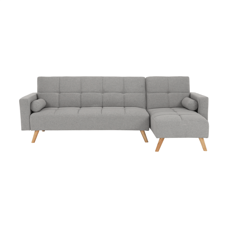 Casa si Gradina - Mobilier - Canapele si coltare - Canapele - Set canapea, gri, dreapta, SOLMA - Infinity.ro