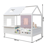 Casa si Gradina - Mobilier - Paturi si accesorii - Paturi - Pat Montessori, alb, 90x200, BIBIANA - Infinity.ro