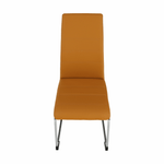 Casa si Gradina - Mobilier - Scaune si fotolii - Scaune - Scaun dining, mustar / crom, VATENA - Infinity.ro