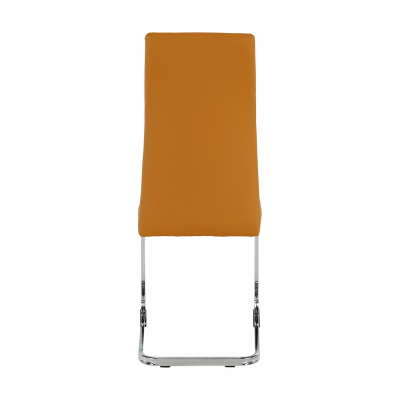 Casa si Gradina - Mobilier - Scaune si fotolii - Scaune - Scaun dining, mustar / crom, VATENA - Infinity.ro