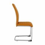 Casa si Gradina - Mobilier - Scaune si fotolii - Scaune - Scaun dining, mustar / crom, VATENA - Infinity.ro
