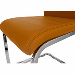 Casa si Gradina - Mobilier - Scaune si fotolii - Scaune - Scaun dining, mustar / crom, VATENA - Infinity.ro