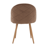 Casa si Gradina - Mobilier - Scaune si fotolii - Scaune - Scaun dining, maro deschis, FLUFFY - Infinity.ro