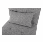Casa si Gradina - Mobilier - Scaune si fotolii - Fotolii - Fotoliu extensibil, material textil gri deschis, OKSIN - Infinity.ro