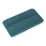 Casa si Gradina - Mobilier - Canapele si coltare - Canapele - Canapea extensibila, catifea Velvet petrol/cromat-auriu, RODANA - Infinity.ro