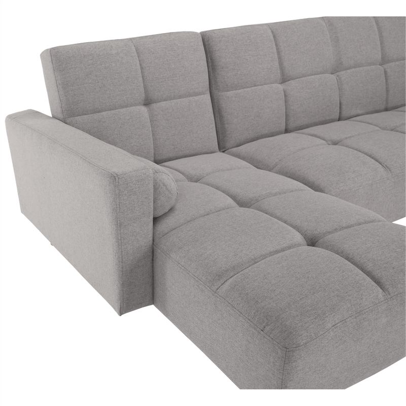 Casa si Gradina - Mobilier - Canapele si coltare - Coltare - Coltar, gri, model stanga, SOLMA - Infinity.ro