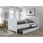 Casa si Gradina - Mobilier - Paturi si accesorii - Paturi - Pat cu pat suplimentar glisant, 90x200, EMIRA - Infinity.ro