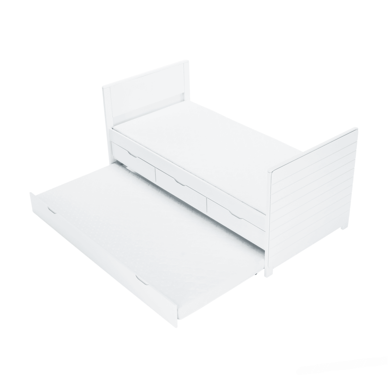 Casa si Gradina - Mobilier - Paturi si accesorii - Paturi - Pat cu pat suplimentar glisant, 90x200, EMIRA - Infinity.ro