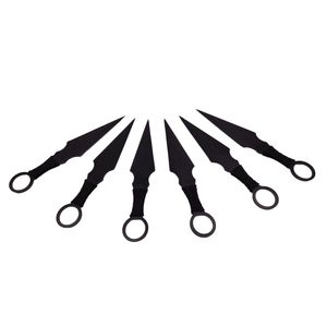 Set sase cutite de aruncat DEPOX®, Black Fury, otel inoxidabil, 16.5 cm