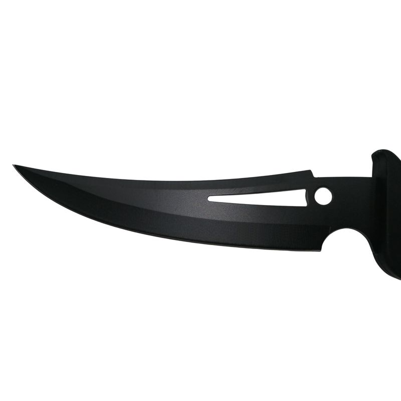 Sport si Outdoor - Camping - Cutite, bricege si accesorii - Cutite si bricege - Cutit de vanatoare IdeallStore®, Vendetta Knife, otel inoxidabil, negru, 31.5 cm, toc inclus - Infinity.ro